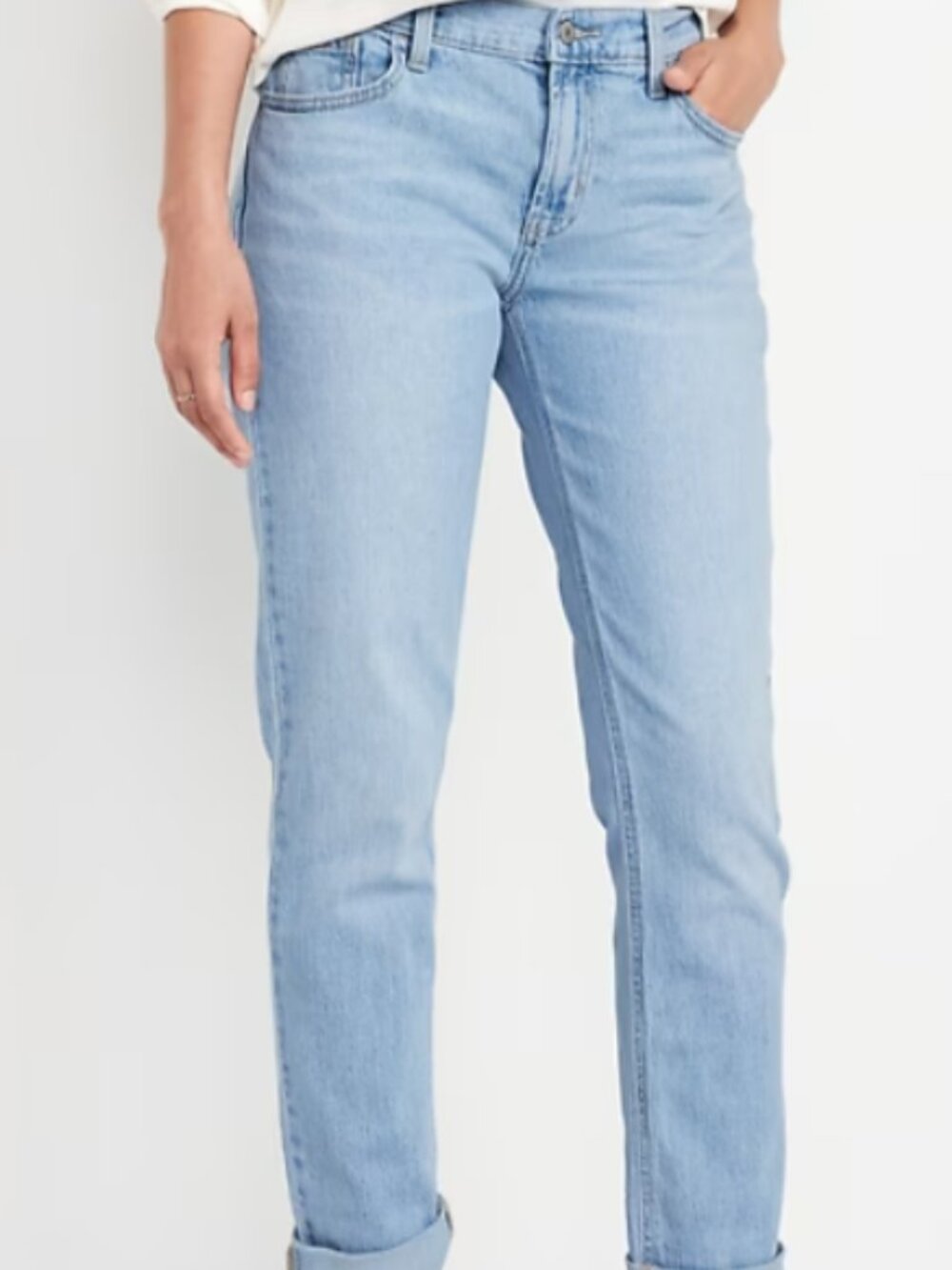 Old Navy Mid-Rise Wow Boyfriend Straight Jeans Size 14